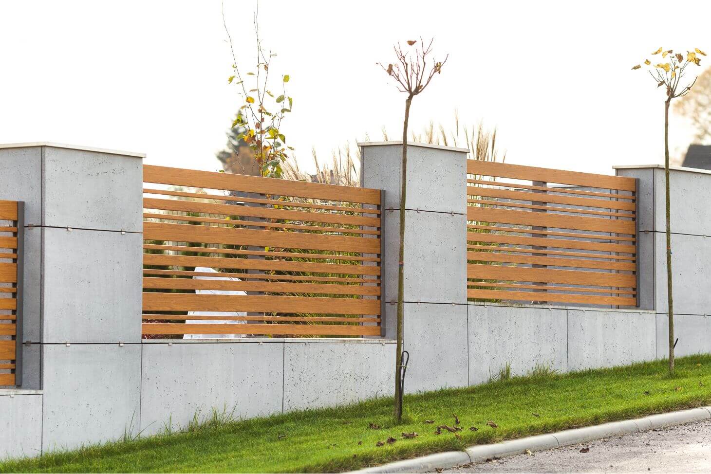 concrete-fencing zdjęcie ogrodzenia