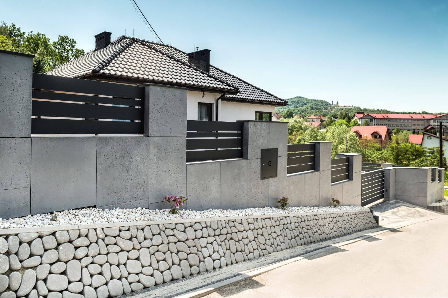 ogrodzenia-z-betonu-architektonicznego zdjęcie ogrodzenia