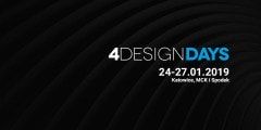 Spotkajmy się w Katowicach na 4 Design Days 2019